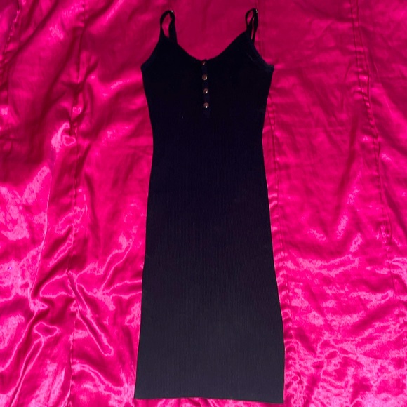 Fashion Nova Dresses & Skirts - Fashion Nova Black Ribbed Dress 🖤